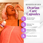 Ovarian Care Capsules - Natural PCOS, Hormonal Balance, Menstrual & Conception Support with Myo-Inositol & D-Chiro Inositol