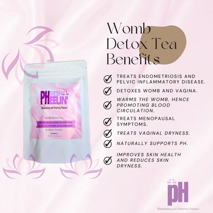 Womb Detox Tea-Women Tonic- Menstrual Support-Fertility Support-Fibroids-Imbalance Hormones