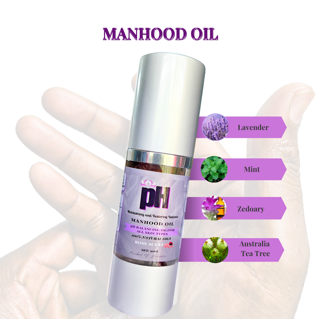 pHresh pHeelin' Manhood Oil -Penile Health Oil - Treats Odors and Itching-Dry,Penile Skin.