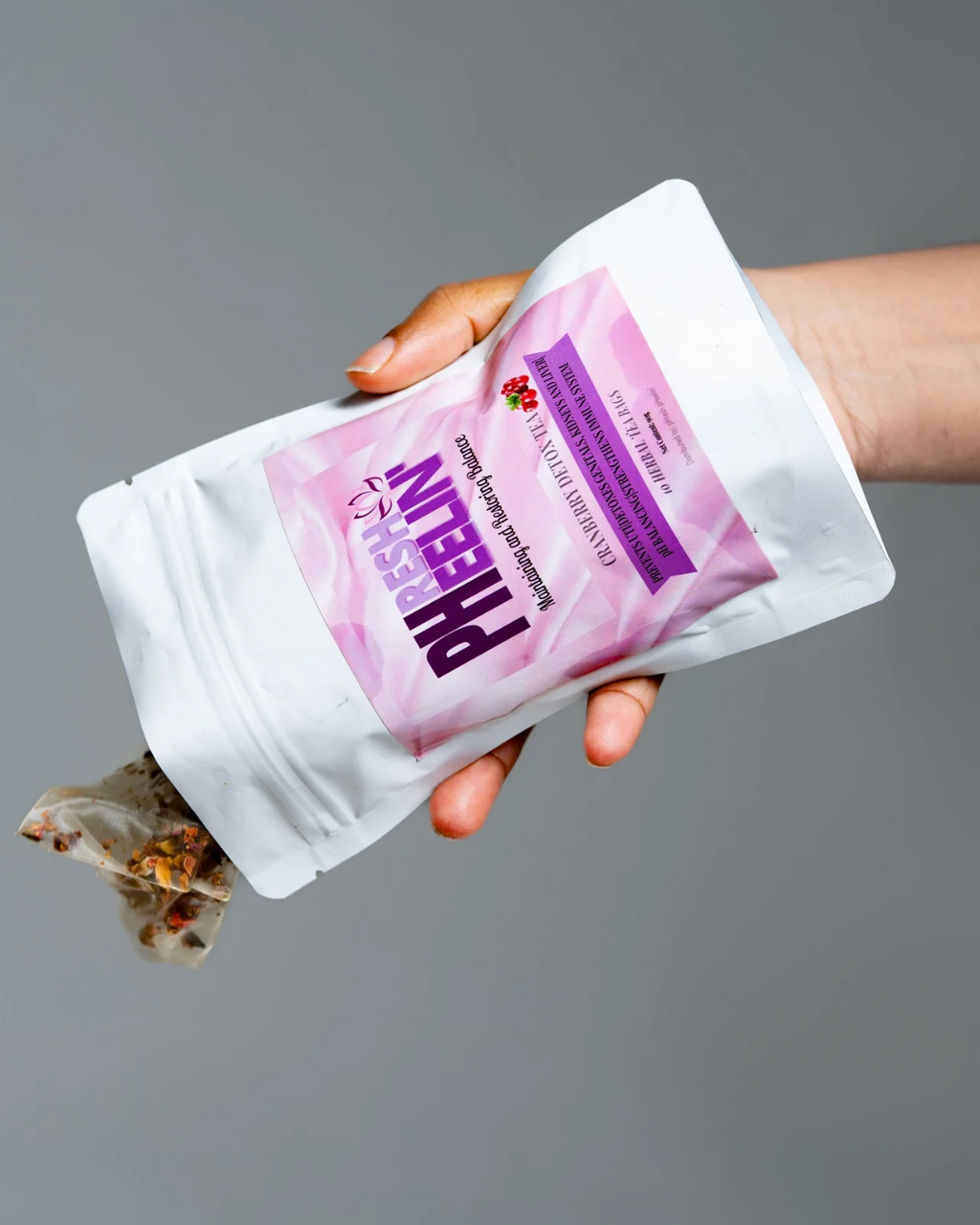Cranberry Detox Tea - Natural UTI, Urinary Tract, pH Balance & Daily Detox Support