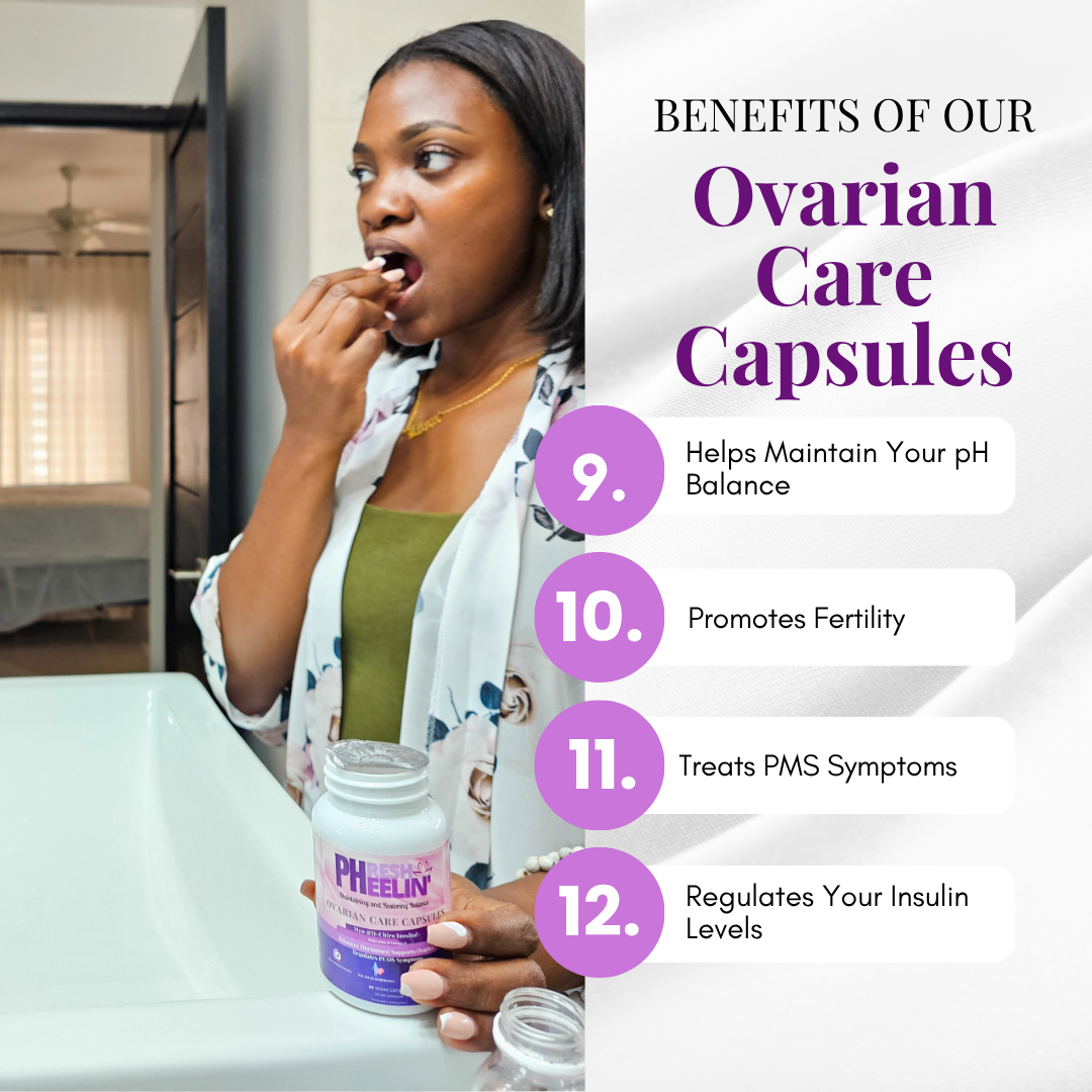 Ovarian Care Capsules – Natural Support for PCOS, Hormonal Balance & Fertility Health