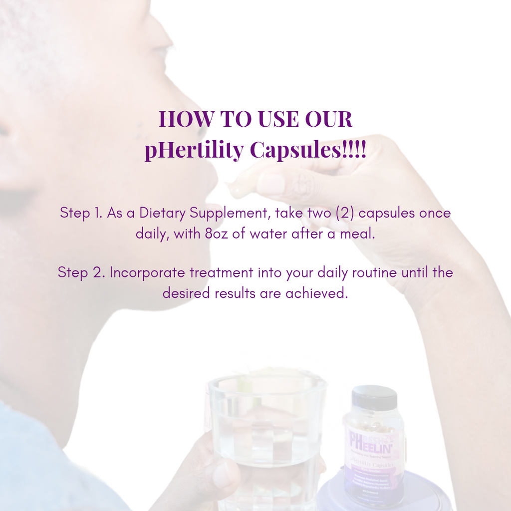 pHertility Capsules – Natural Fertility Support with Myo-Inositol & Herbs for Hormone Balance, Ovulation & Reproductive Health