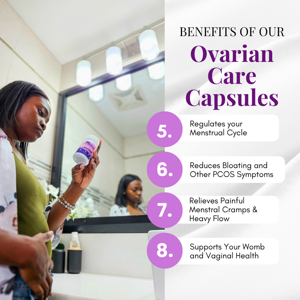 Ovarian Care Capsules – Natural Support for PCOS, Hormonal Balance & Fertility Health