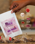 Cranberry Detox Tea - Natural UTI, Urinary Tract, pH Balance & Daily Detox Support