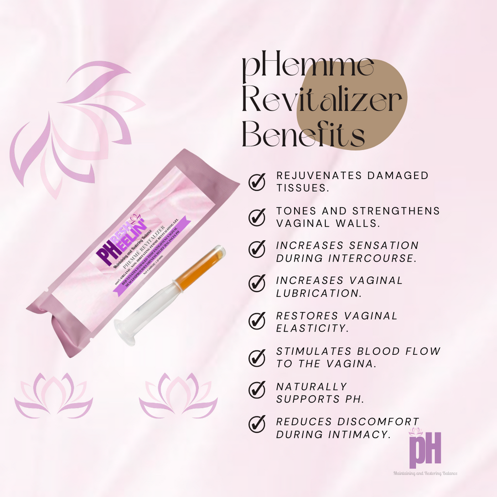 pHemmè Revitalizer- Natural Vaginal Tightening Gel for Enhanced Intimacy and Confidence – Women's Wellness Solution"