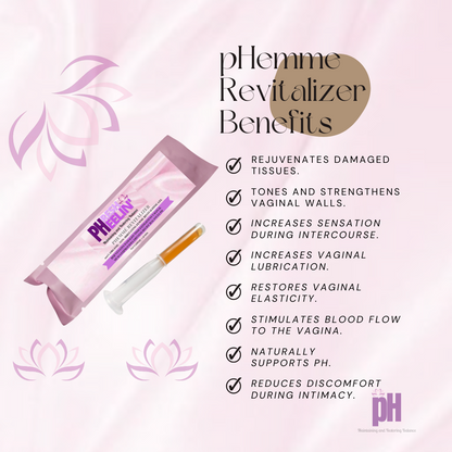 pHresh pHeelin' pHemme Revitalizer- Natural Vaginal Tightening Gel for Enhanced Intimacy and Confidence – Women's Wellness Solution"