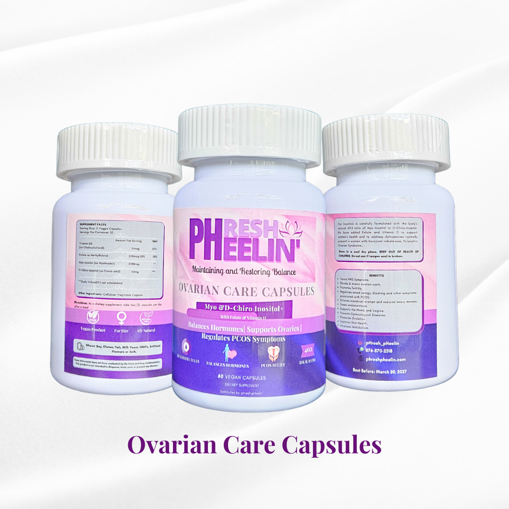 Ovarian Care Capsules – Natural Support for PCOS, Hormonal Balance & Fertility Health