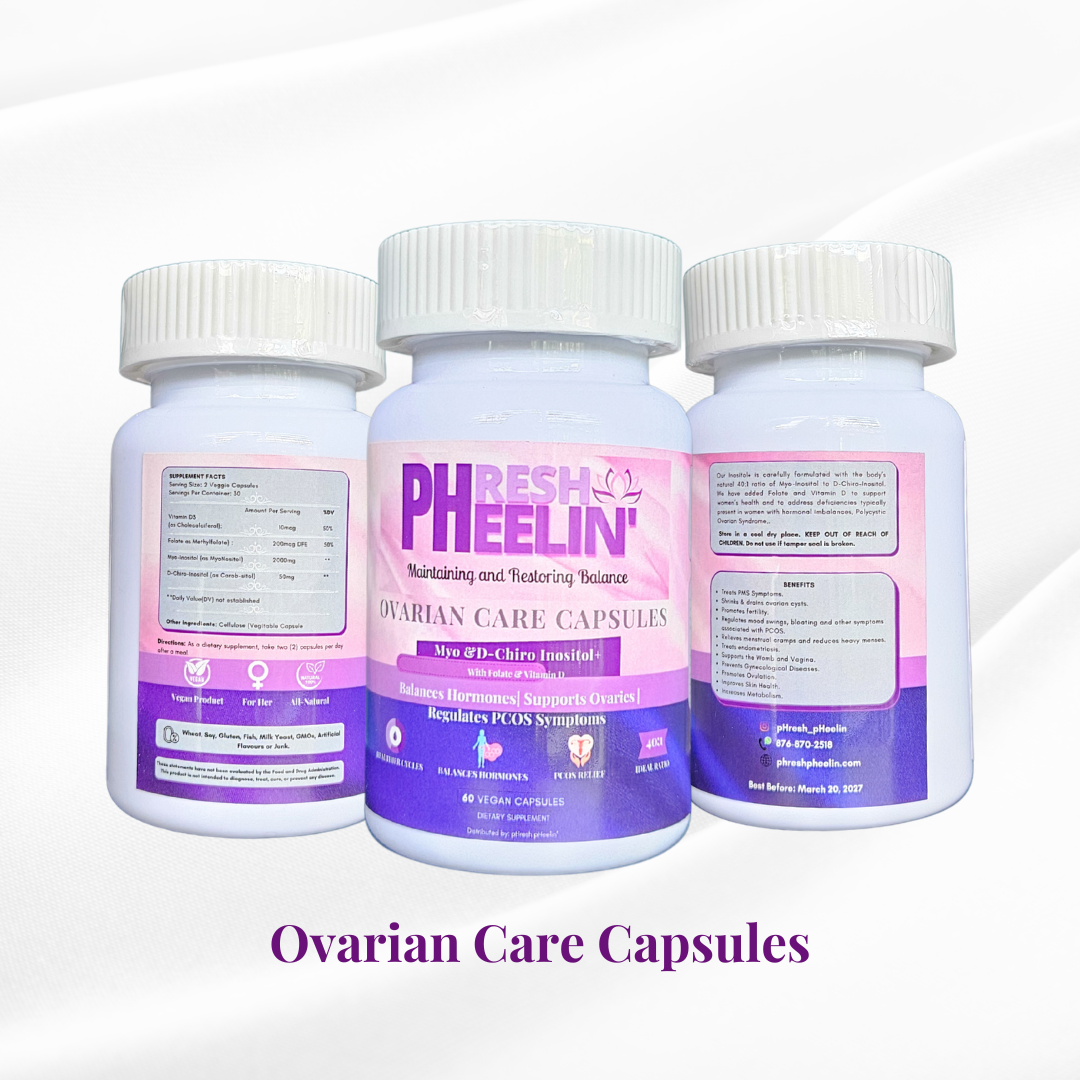 Ovarian Care Capsules – Natural Support for PCOS, Hormonal Balance & Fertility Health