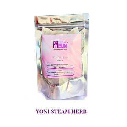 pHresh pHeelin' Yoni Steam Herbs (30g)- 100% Natural Vaginal Steam-2 Steam Sessions-